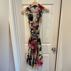 Lauren Ralph Lauren Garden Wrap Dress Size 0 [NEVER WORN]